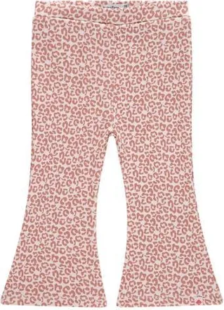 Babyface Leopard Print Flare Leggings in Light Pink at Nordstrom, Size 24M