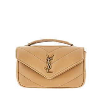 Saint Laurent Quilted nappa leather mini Loulou bag Woman One Size