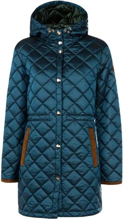Husky Gewatteerde Hooded Puffer Jacket Victoria Model - Dames - Parka Jassen - Groen - XL - Jassen