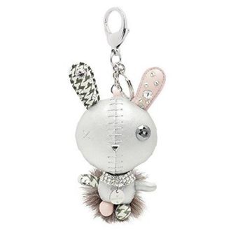 Swarovski Gray Rabbit Mathilde Bag Charm