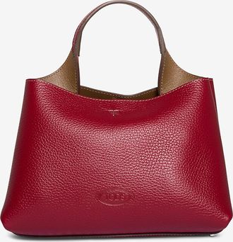 Tod's Handtasche aus genarbtem Leder T Timeless Micro