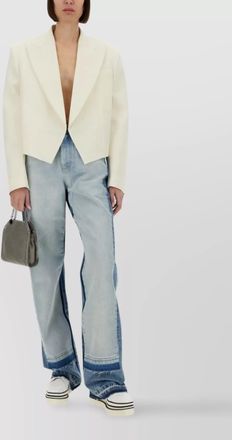 Stella McCartney short blazer notched lapels