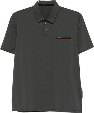 Roberto Ricci Design Pocket Polo Shirt In Green Color