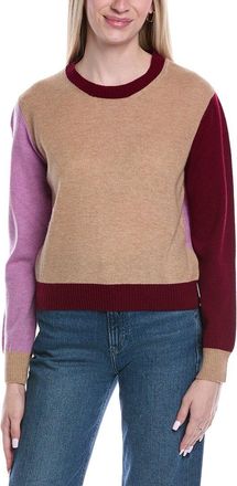 Brodie Colorblocked Wool & Cashmere-Blend Sweater