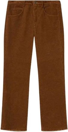 Isabel Marant H26 Star Broeken - Dames - Straight fit broeken - Bruin - L - Broeken