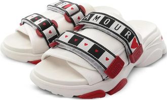 Dior 10s Amour double-strap sandals - White