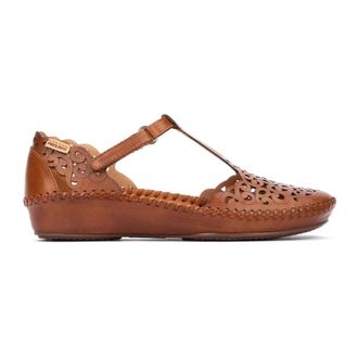 Pikolinos P. Vallarta Sandal - Dames - Sandalen - Bruin - 40 EU - Leer - Schoenen