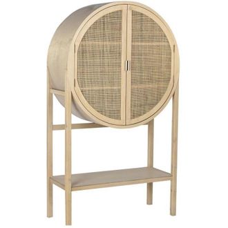 DKD Home Decor Aparador Dkd Home Decor Natural Mdf Madera De Paulonia (90 X 40 X 160 Cm) 8424001990160 S3034179 Dkd Home Decor