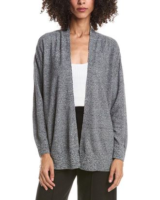 Eileen Fisher Eileen Fisher Long Linen-Blend Cardigan
