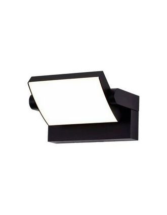 Mantra Mantra Aplique Led Exterior Cooper Giro Arriba A Abajo 350&ordm;, 20w 3000k Blanco/negro Con/sin Sensor