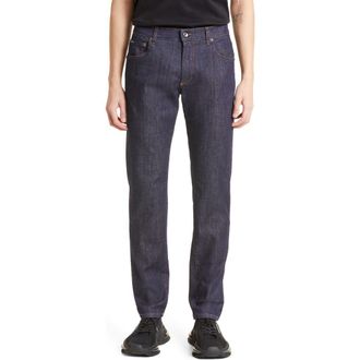 Dolce & Gabbana Slim Fit Stretch Denim Jeans in Blu Denim at Nordstrom, Size 30 Us