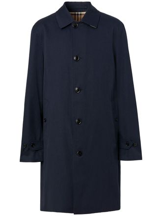 Burberry Cappotto midi The Paddington Heritage - Blu