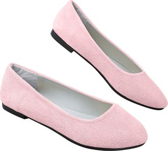 Generic Womens Slip-On Ballet Flats Flat Loafers Comfortable Elegant Flat Shoes Low Shoes Classic Plain Dance Shoes Casual Style Super Soft Comfort Summer Sho
