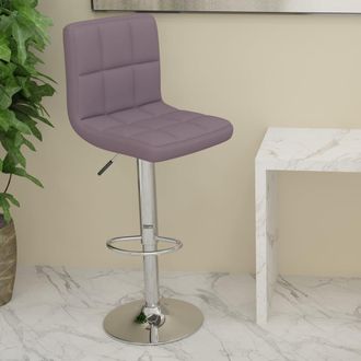 vidaXL Taburete De Cocina Tela Gris Topo Vidaxl