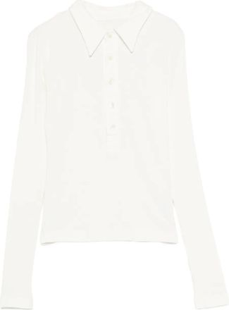 Citizens Of Humanity Polo a maniche lunghe - Bianco