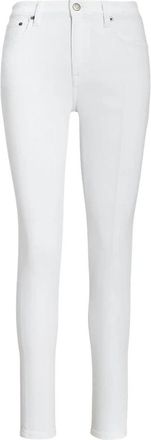 Ralph Lauren Sullivan Slim Stretch Jeans - Dames - Skinny Jeans - Wit - XL - Katoen - Jeans