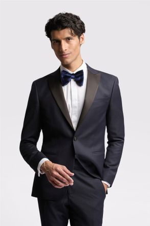 Ted Baker Mens Single Breasted Long Sleeve One Button Slim Fit Suit Jacket in Navy Wool - Size 44 (Chest)