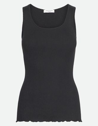 Rosemunde Womens Beatha essential sleeveless top in black - Size: 10/8
