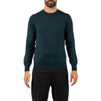Brooksfield Maglione Girocollo - - Knitwear - Uomo - Verde - S