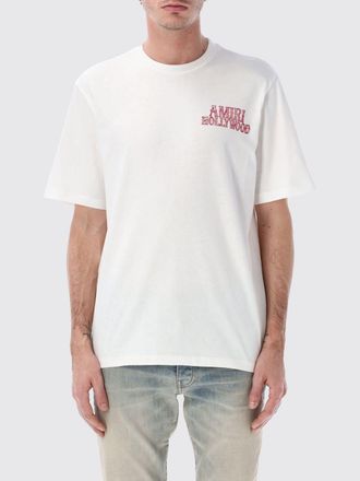 Amiri T-shirt in cotone con stampa logo Amiri