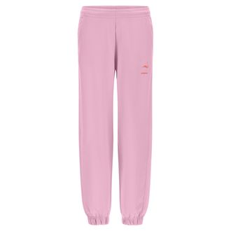 Freddy Joggers in felpa leggera con patch fenicottero in tono