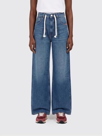 Amish Jeans Danielle con coulisse in denim