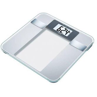 Cellularline Beurer - B&aacute;scula Personal Hasta 150 Kg Bg 13 Digital, Con Funci&oacute;n De Diagn&oacute;stico
