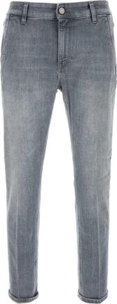 Pantaloni Torino Grey Stretch Denim Jeans