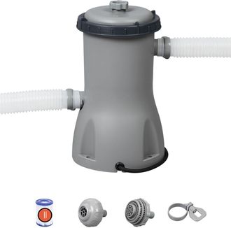 Bestway Pompa Filtro Cartuccia Depuratore Piscina 3.028 Litri/ora Best Way
