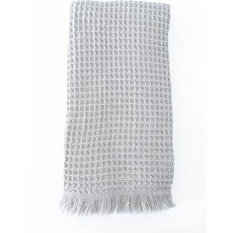 Anaya with Love Turkish Cotton Waffle Bath Towels in Soft Grey at Nordstrom