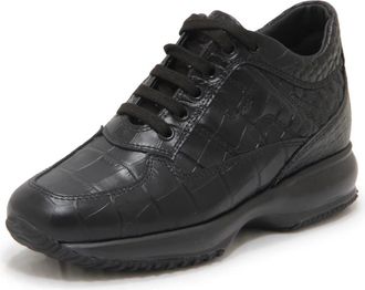 Hogan Interactive Allacciato - Dames - Sneakers - Zwart - 35 EU - Leer - Schoenen
