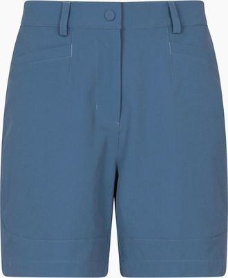 Mountain Warehouse Womens Mountain Warehouse Womens/Ladies Lade Water Resistant Shorts - Blue - Size: 18/32in