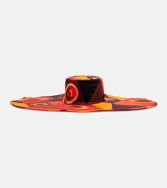 Pucci Manuba reversible cotton hat