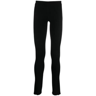 Barrow Leggings con logo - Trousers - Mujer - Negro - M