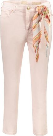 Guess 1981 Capri Broek - Dames - Vrijetijds broeken - Roze - W27 - Katoen - Broeken