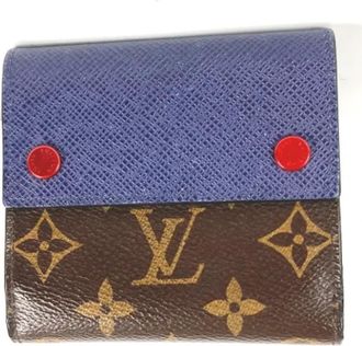 Louis Vuitton Pre-owned Canvas wallets - Dames - Vintage Accessoires - Bruin - ONE Size - Vintage