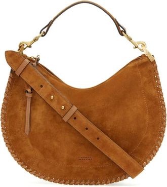 Isabel Marant Tassen, Dames, Bruin, ONE Size, Su&egrave;de, Tas Isabel Marant