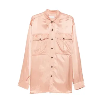 Dries Van Noten Heren, Overhemden, Bruin, Maat: XL
