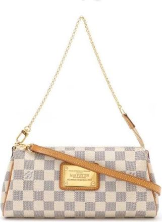 Louis Vuitton Pre-owned Plastic Cross Body Bag - Dames - Vintage Schoudertas - Beige - ONE Size - Vintage