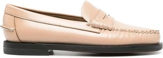 Sebago Classic Dan Pigment Moccasin - Dames - Loafers - Beige - 36 1/2 EU - Leer - Schoenen
