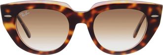 Ray-Ban Doreen Brown Gradient Cat Eye Ladies Sunglasses RB2286 141451 49