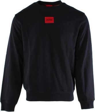 HUGO BOSS Diragol 212 - Heren - Sweatshirts - Blauw - S - Katoen - Hoodies & sweatvesten