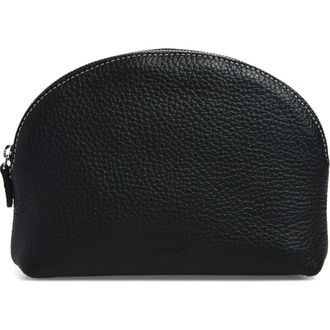 LI&Eacute; STUDIO The Nancy Pouch in Black Grosgrain at Nordstrom
