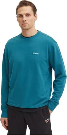 Columbia Marble Canyon Sweatshirt - Heren - Sportshirts - Blauw - XL - Katoen - Fitness