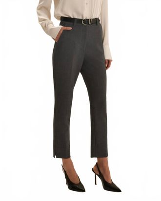 Favorite Daughter The Favorite Cigarette Pant In Dark Grey