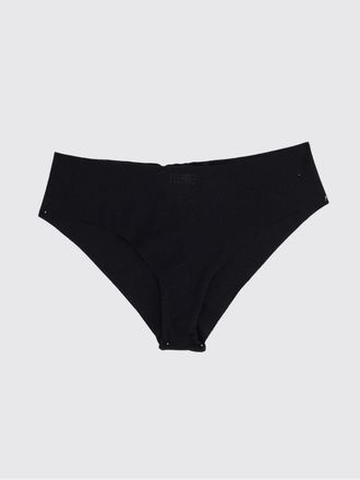 Maison Margiela Slip in cotone stretch a coste con vita elasticizzata