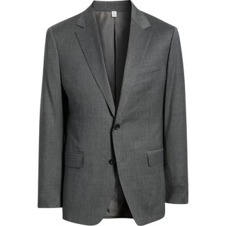 Bonobos Jetsetter Slim Fit Grey Stretch Wool Suit Jacket at Nordstrom, Size 42 Regular