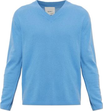 Lisa Yang Cashmere Sweater Clayton - Heren - Cashmere truien - Blauw - 2XL - Kasjmier - Truien & Vesten