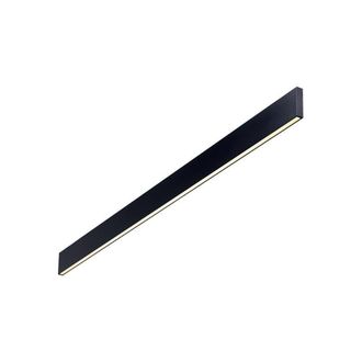 Netlighting Linus Decorative Linear Integrated LED Wall Light Black 4000K