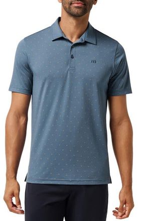 Travis Mathew Performance Jersey Polo in Bering Sea at Nordstrom, Size Xx-Large
